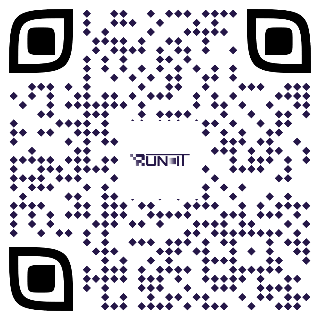 Scan to try the RunIt MVP